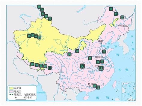 中國河流流向|中国河流